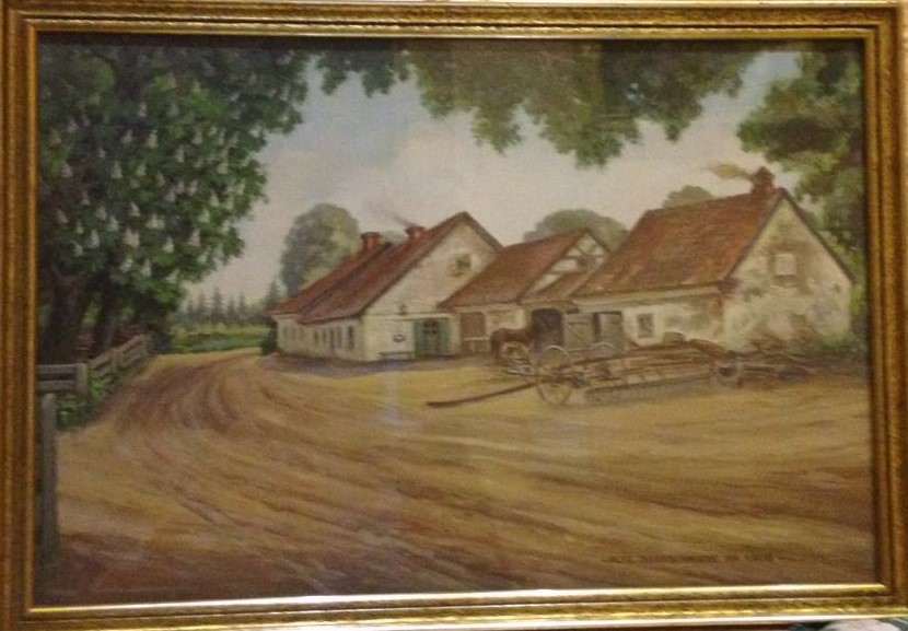 Alte Dorfschmiede am Krug, Max Schlemminger
