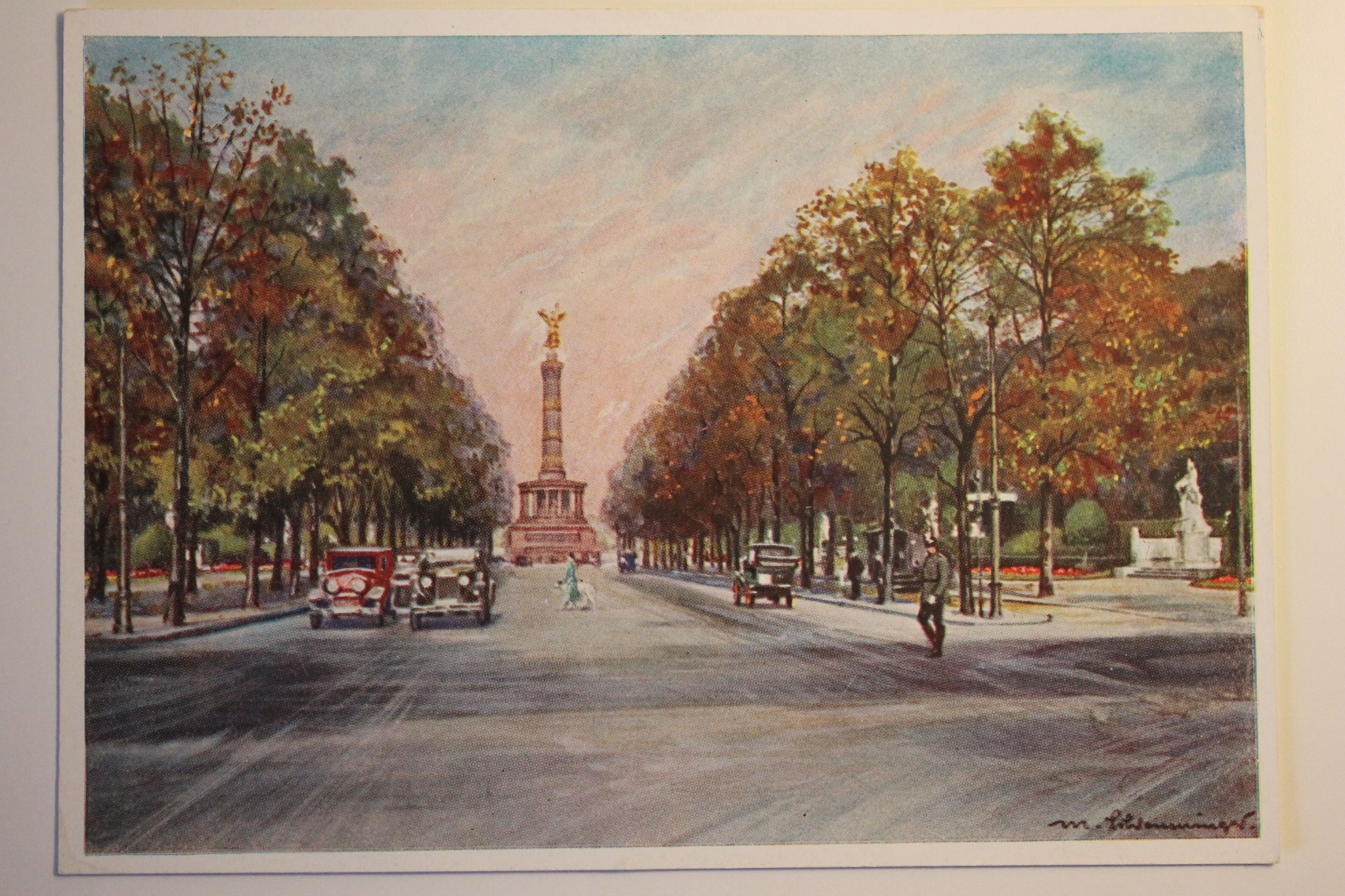 Sieges-Allee mit Siegessäule